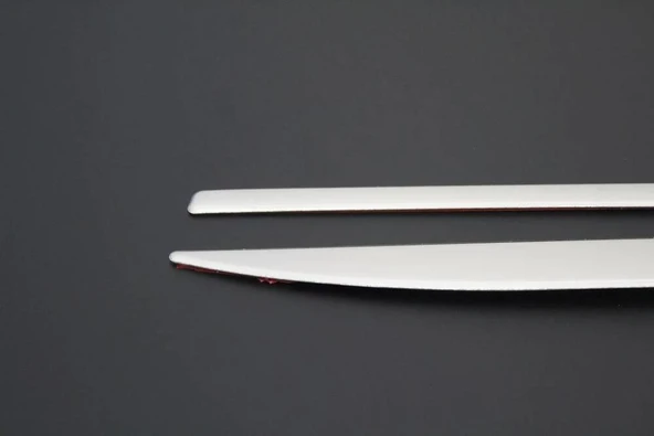 OMSA Fiat Egea HB Sedan Krom Yan Kapı Çıtası 4 Parça 2016 ve Sonrası - Resim 4