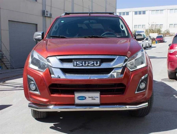 OMSA Isuzu D-Max Texas Ön Alt Koruma Çap:76 Krom 2012 ve Sonrası ürün görseli