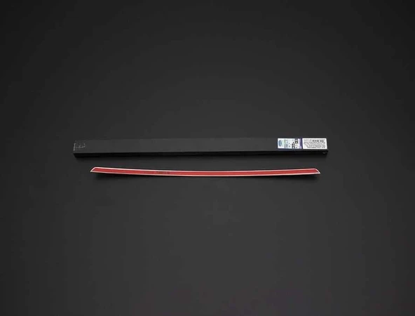 OMSA Renault Megane 4 Sedan Krom Bagaj Çıtası Plaka Üstü 2021 ve Sonrası - Resim 2