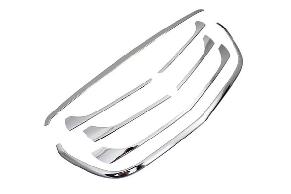 OMSA Mercedes Vito W447 Krom Ön Panjur Çerçeve Set 7 Parça 2014-2024 Arası - Resim 2