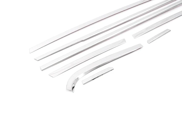 OMSA Hyundai Bayon Krom Cam Alt Çıtası 8 Parça 2021 ve Sonrası - Resim 6