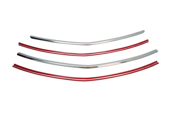 OMSA Opel Vivaro Krom Ön Panjur 4 Parça 2014-2018 Arası - Resim 3