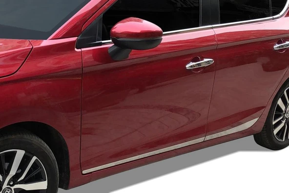 OMSA Honda City Krom Yan Kapı Çıtası 4 Parça 2021 ve Sonrası - Resim 2