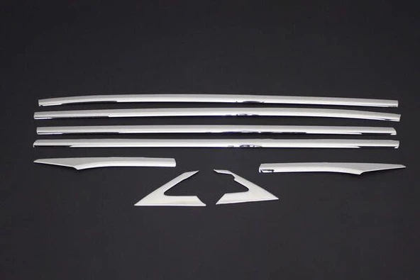 OMSA Honda Civic FC5 SD Krom Cam Alt Çıtası 8 Parça 2016-2021 Arası - Resim 2