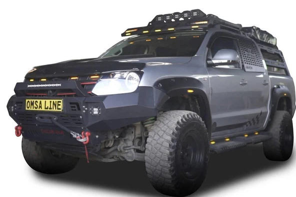 OMSA VW Amarok Dakar Ön Tampon Çamurluk Ucu Siyah 2010-2021 Arası ürün görseli