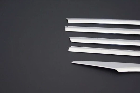 OMSA Honda Civic FC5 SD Krom Cam Alt Çıtası 8 Parça 2016-2021 Arası - Resim 3