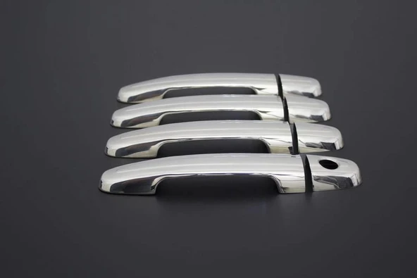 OMSA Daihatsu Sirion Krom Kapı Kolu 4 Kapı 8 Parça Tek Delik 2005-2009 Arası - Resim 3
