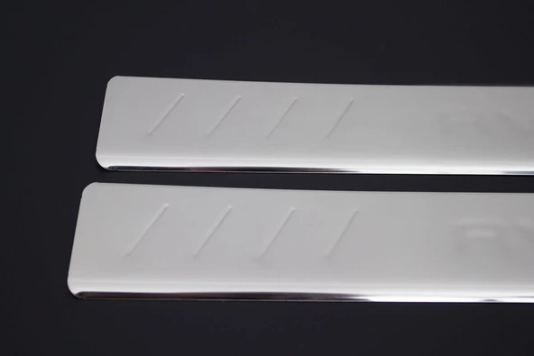 OMSA Chevrolet Aveo Krom Kapı Eşiği 4 Parça 2012 ve Sonrası - Resim 3