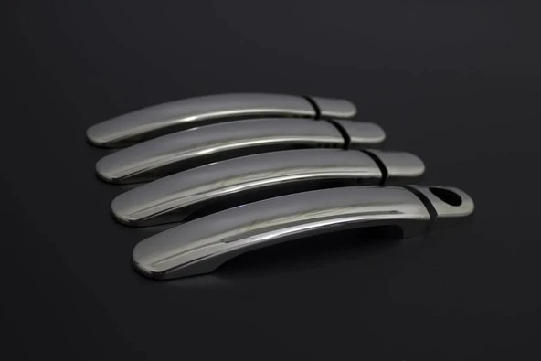 OMSA Skoda Roomstar Krom Kapı Kolu 4 Kapı 8 Parça Tek Delik 2006-2015 Arası - Resim 3