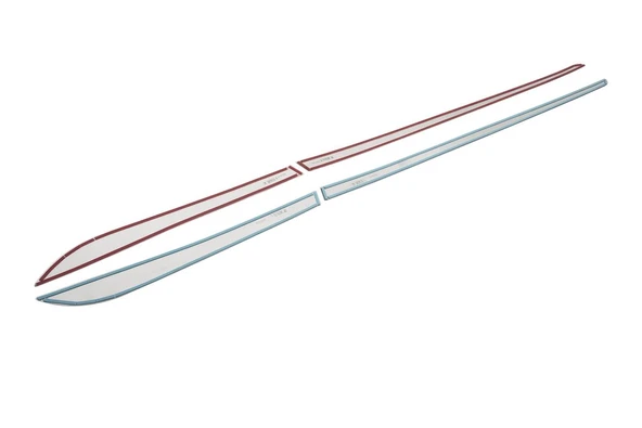 OMSA Honda City Krom Yan Kapı Çıtası 4 Parça 2021 ve Sonrası - Resim 4
