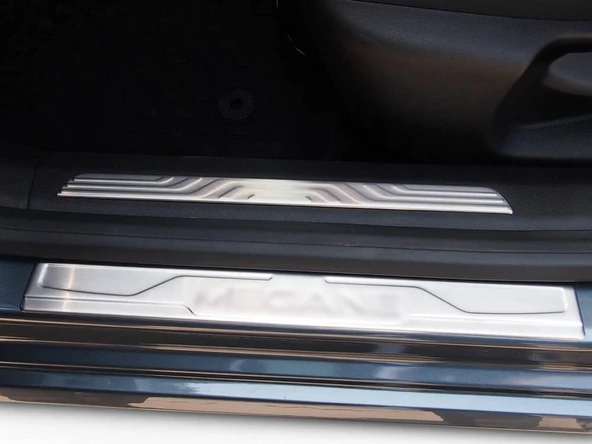 OMSA Renault Megane 4 HB Krom Kapı Eşiği 4 Parça 2016-2020 Arası - Resim 3