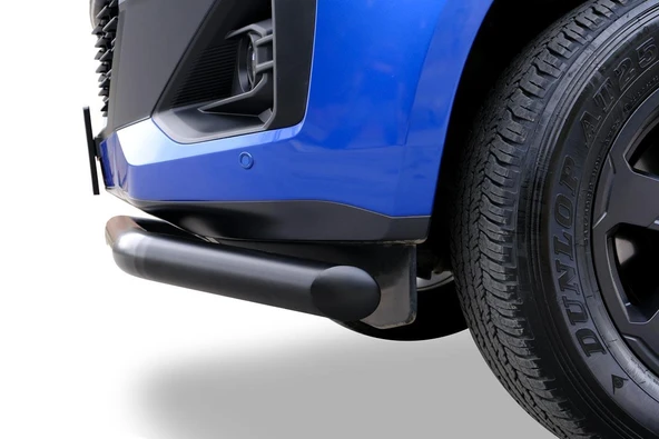 OMSA Isuzu D-Max Texas Ön Alt Koruma Çap:76 Siyah 2024 ve Sonrası - Resim 6