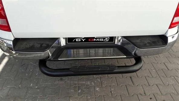 OMSA Nissan Navara Arka Koruma Çap:76 Siyah 2016 ve Sonrası ürün görseli