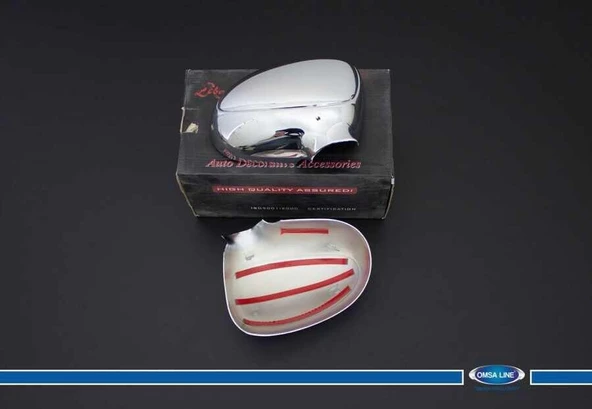 OMSA Daewoo Matız Krom Ayna Kapağı 2 Parça Abs 2006-2008 Arası - Resim 2