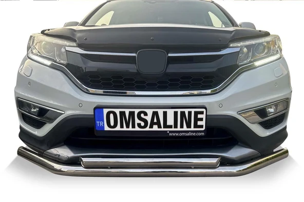 OMSA Honda CR-V Vegas Ön Alt Koruma Çap:60-42 Krom 2015-2018 Arası - Resim 2