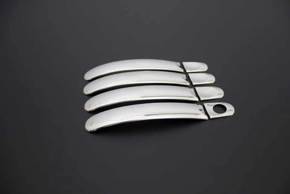 OMSA VW T6 Transporter Krom Deco Kapı Kolu 4 Kapı 1 Delik 2015-2023 Arası - Resim 2