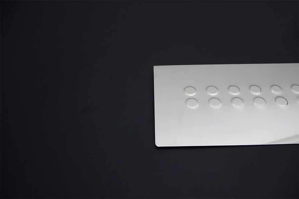 OMSA Fiat Ducato Krom Kapı Eşiği 2 Parça 2006 ve Sonrası - Resim 3