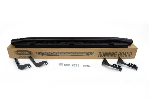 OMSA VW Amarok Amazon Siyah Yan Basamak Çap:76 2022 ve Sonrası - Resim 3