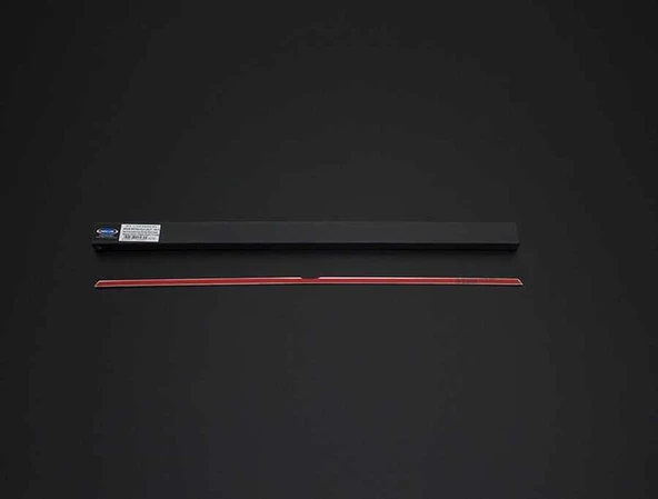 OMSA Nissan Micra 5 Krom Bagaj Çıtası Plaka Üstü 2018 ve Sonrası - Resim 2