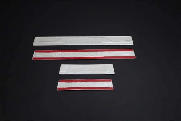 OMSA Renault Megane 4 Sedan Krom Kapı Eşiği 4 Parça 2016-2020 Arası - Resim 2