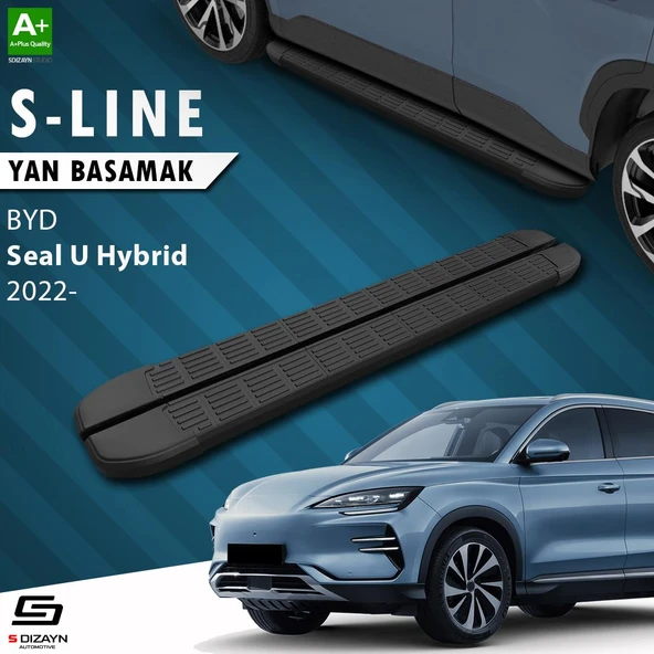 S-Dizayn BYD Seal U Hybrid S-Line Siyah Yan Basamak 193 Cm 2022 Üzeri A+ Kalite ürün görseli