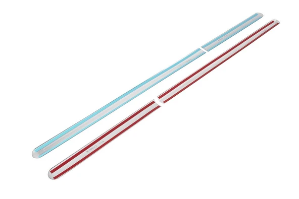 OMSA Ford Connect Krom Yan Kapı Çıtası 4 Parça 2009-2014 Arası - Resim 3