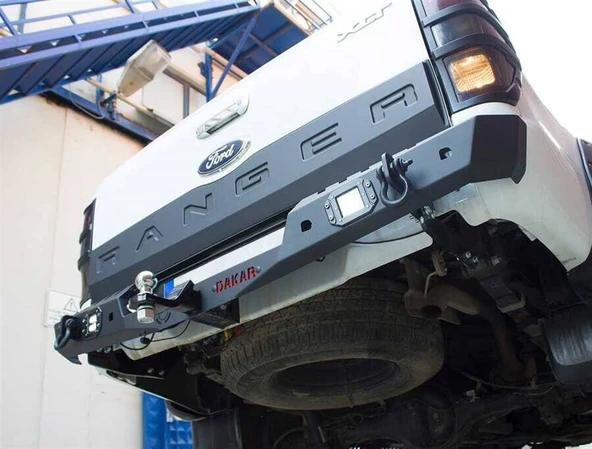 OMSA Ford Ranger Dakar Çelik Arka Tampon Ledli Sensörlü 2011-2022 Arası - Resim 4