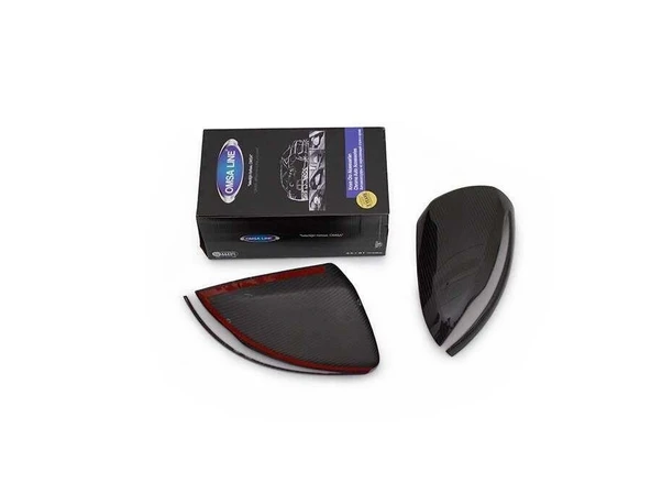 Mercedes CLS Class C257 Karbon Ayna Kapağı 2 Parça 2018 ve Sonrası - Resim 2