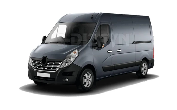 S-Dizayn Renault Master Abs Krom Kapı Kolu 4 Kapı 2011 Üzeri ürün görseli