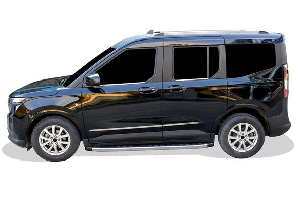 OMSA Ford Tourneo Courier Krom Cam Çıtası 4 Parça 2024 ve Sonrası - Resim 2