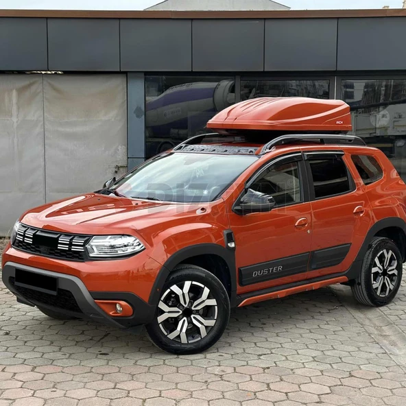 S-Dizayn Dacia Duster 2 Kapı Koruma ve Çamurluk Kaplaması Dodik Seti (Mat Krom) Yazılı 12 Prç 2018-2023 A+ Kalite - Resim 6