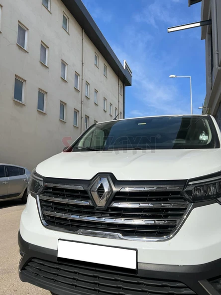 S-Dizayn Renault Trafic Krom Ön Panjur 3 Prç. 2019 Üzeri - Resim 5