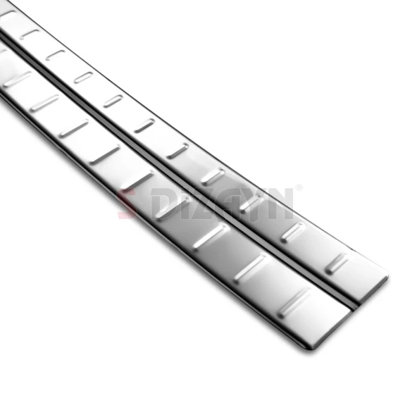 S-Dizayn Skoda Kodiaq Krom Arka Tampon Eşiği 2016 Üzeri - Resim 4