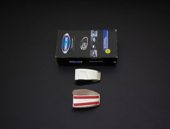 OMSA Peugeot Partner 2 Tepee Krom Bagaj Menteşe Kapağı 2 Parça 2008-2018 Arası - Resim 3