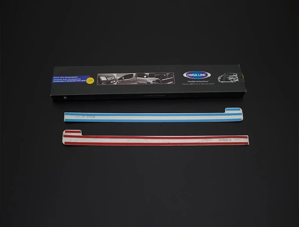 OMSA Toyota Proace City Krom Sürgülü Kapı Çıtası 2 Parça 2019 ve Sonrası - Resim 2