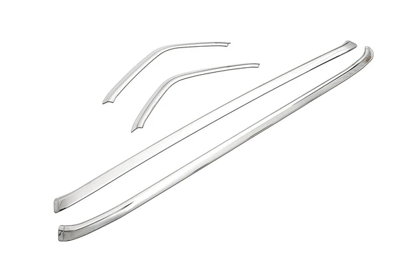 OMSA Ford Transit Krom Ön Panjur Çerçevesi Geniş Model 4 Parça 2018 ve Sonrası - Resim 3