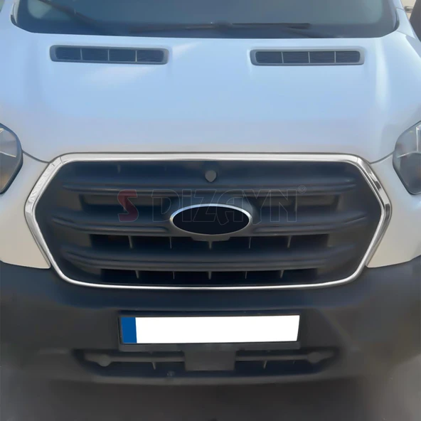 S-Dizayn Ford Transit Krom Ön Panjur Çerçevesi Geniş Model 4 Prç. 2018 ve Üzeri - Resim 5