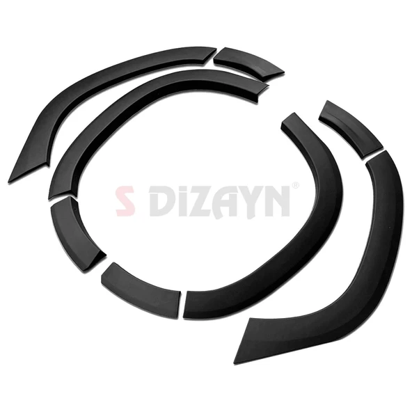 S-Dizayn Dacia Duster 2 Çamurluk Kaplaması Dodik Seti 8 Prç 2018-2023 A+ Kalite - Resim 3