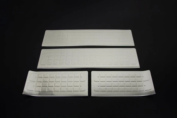 OMSA Toyota Proace Verso Krom Kapı Eşiği Normlu 4 Parça 2016 ve Sonrası - Resim 3