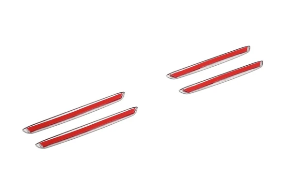 OMSA Togg T10X Krom Hoparlör Çıtası Taşlı 4 Parça 2023 ve Sonrası - Resim 4