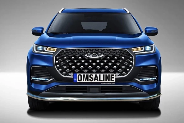 OMSA Chery Tiggo 8 Pro Texas Ön Alt Koruma Çap:60 Krom 2023 ve Sonrası ürün görseli