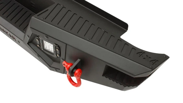 OMSA Mitsubishi L200 Dakar V2 Çelik Arka Tampon Ledli Sensörlü-Sensörsüz 2010-2015 Arası - Resim 4