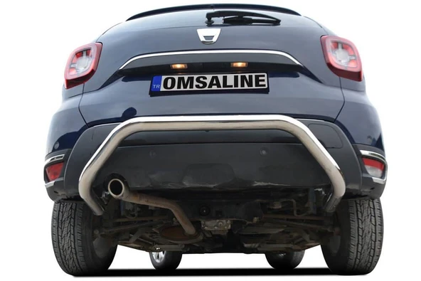 OMSA Dacia Duster Pars Arka Koruma Çap:60 Krom AdBlue 2018-2024 Arası - Resim 2