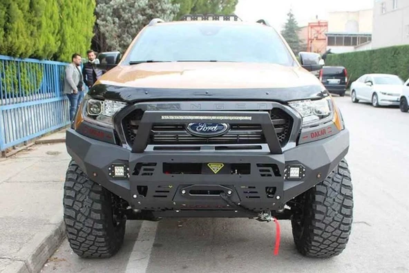 OMSA Ford Ranger Dakar Çelik Ön Tampon Sensörlü-Sensörsüz 2015-2022 Arası ürün görseli