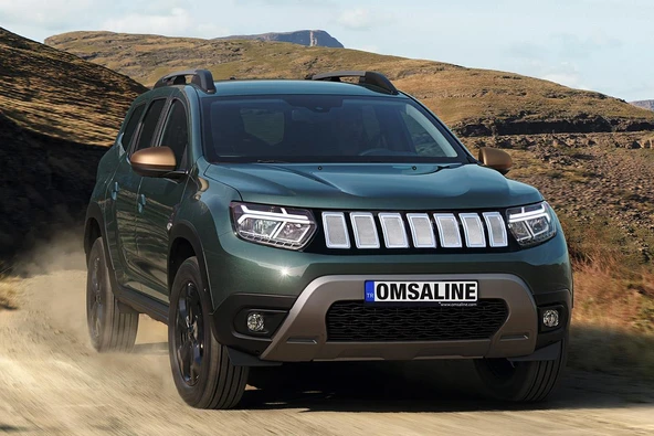 Dacia Duster Ön Panjur Jeep Model ABS 2018-2024 Arası ürün görseli