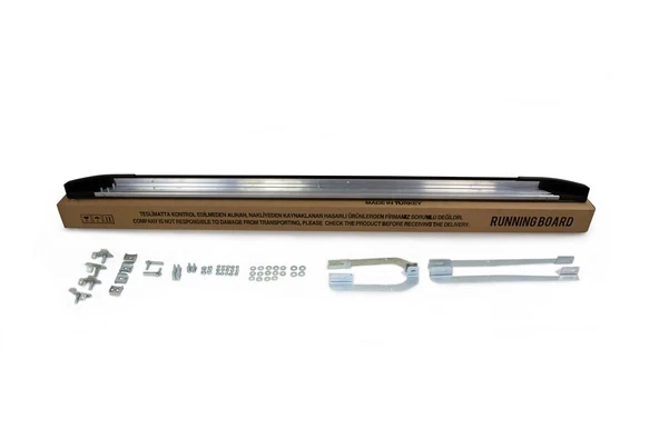 OMSA Ford Connect Dot Line Yan Basamak Siyah Kısa Şase 2002-2014 Arası - Resim 3