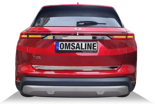 OMSA Togg T10X Krom Bagaj Çıtası 2023 ve Sonrası ürün görseli