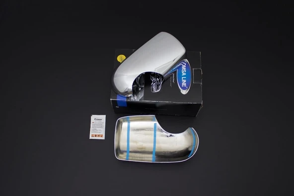 OMSA Ford Transit Krom Ayna Kapağı 2 Parça ABS 2003-2013 Arası - Resim 3