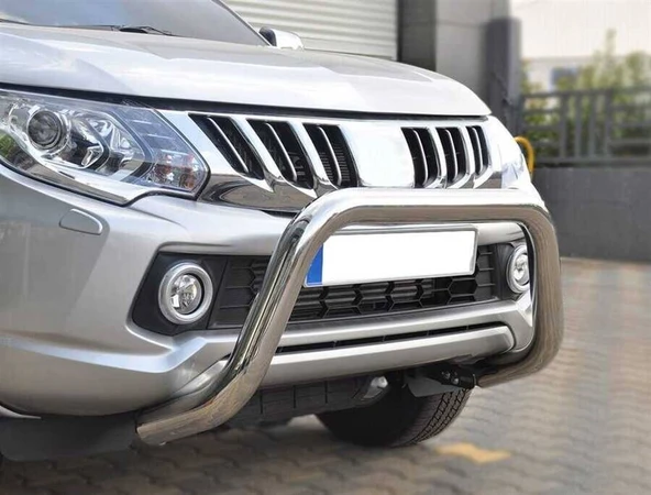 OMSA Mitsubishi L200 Pars Ön Koruma Çap:76 Krom 2015-2019 Arası - Resim 2