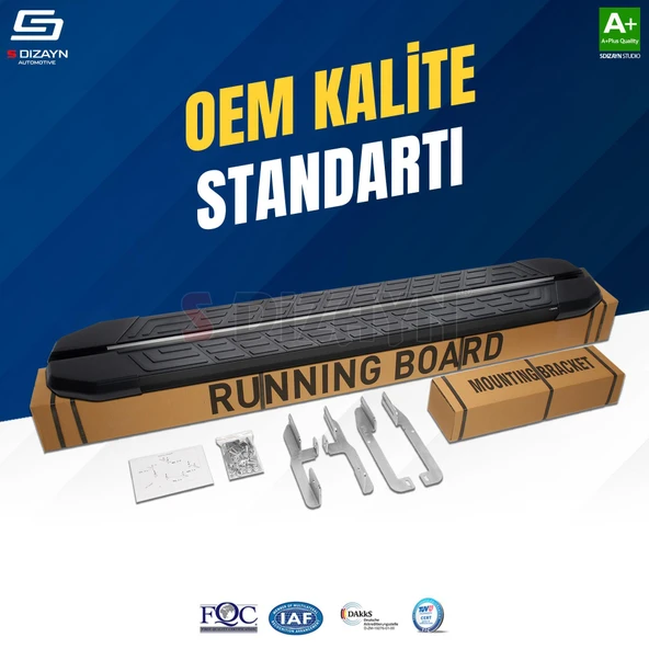 S-Dizayn BYD Seal U Hybrid NewLine Siyah Yan Basamak 193 Cm 2022 Üzeri A+ Kalite - Resim 2